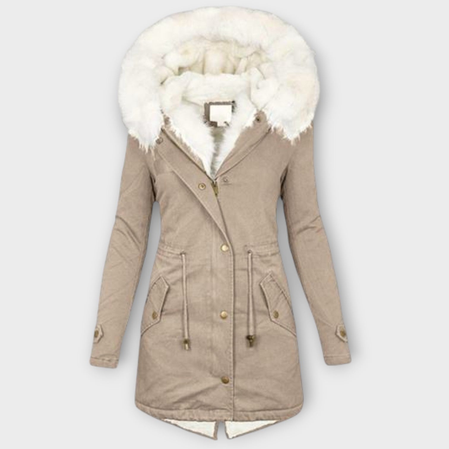 Cozy Faux-Fur Trim Winter Parka