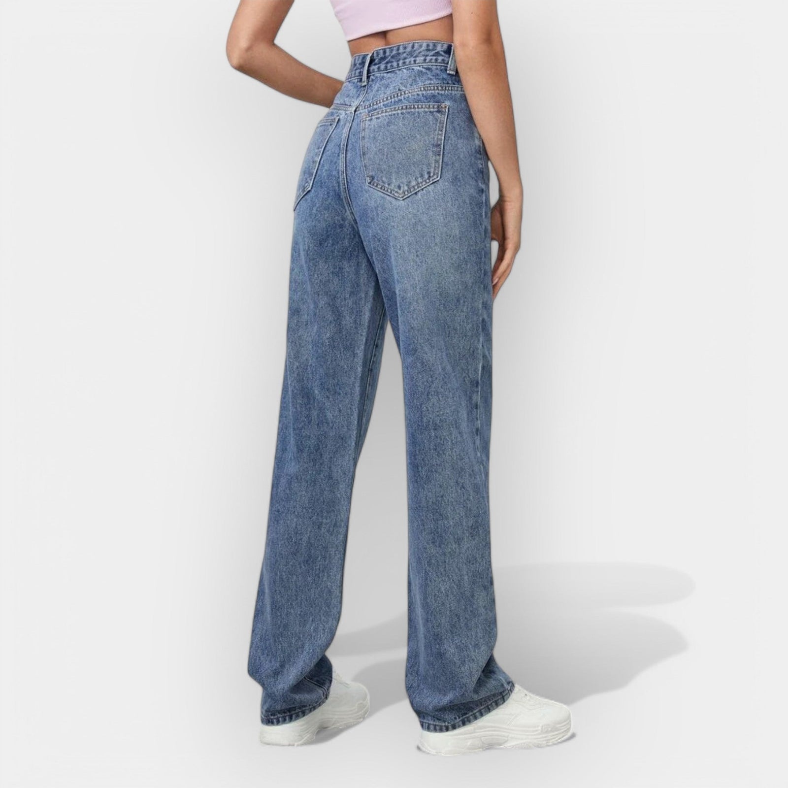 Straight Leg Jeans