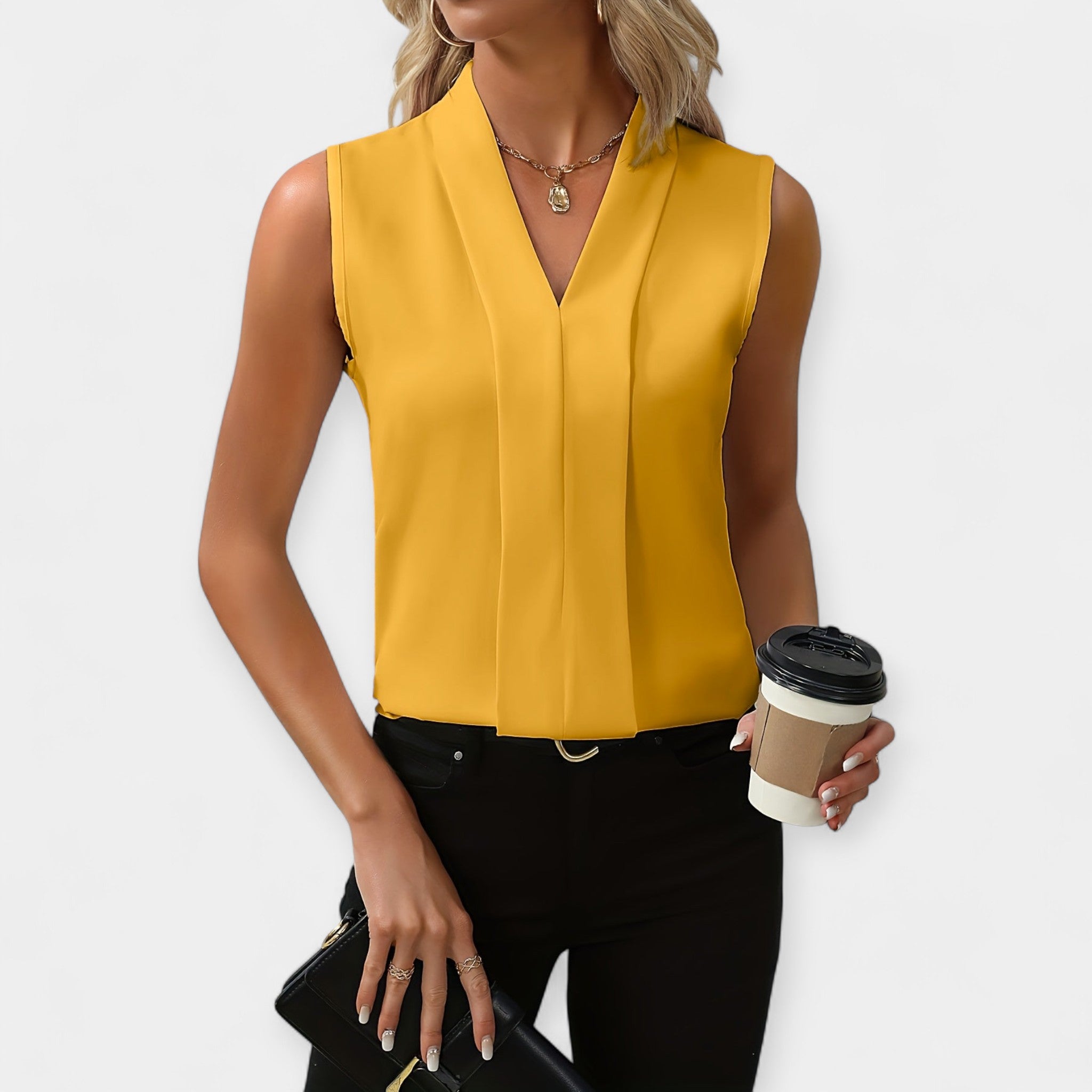 Classy Sleeveless Top