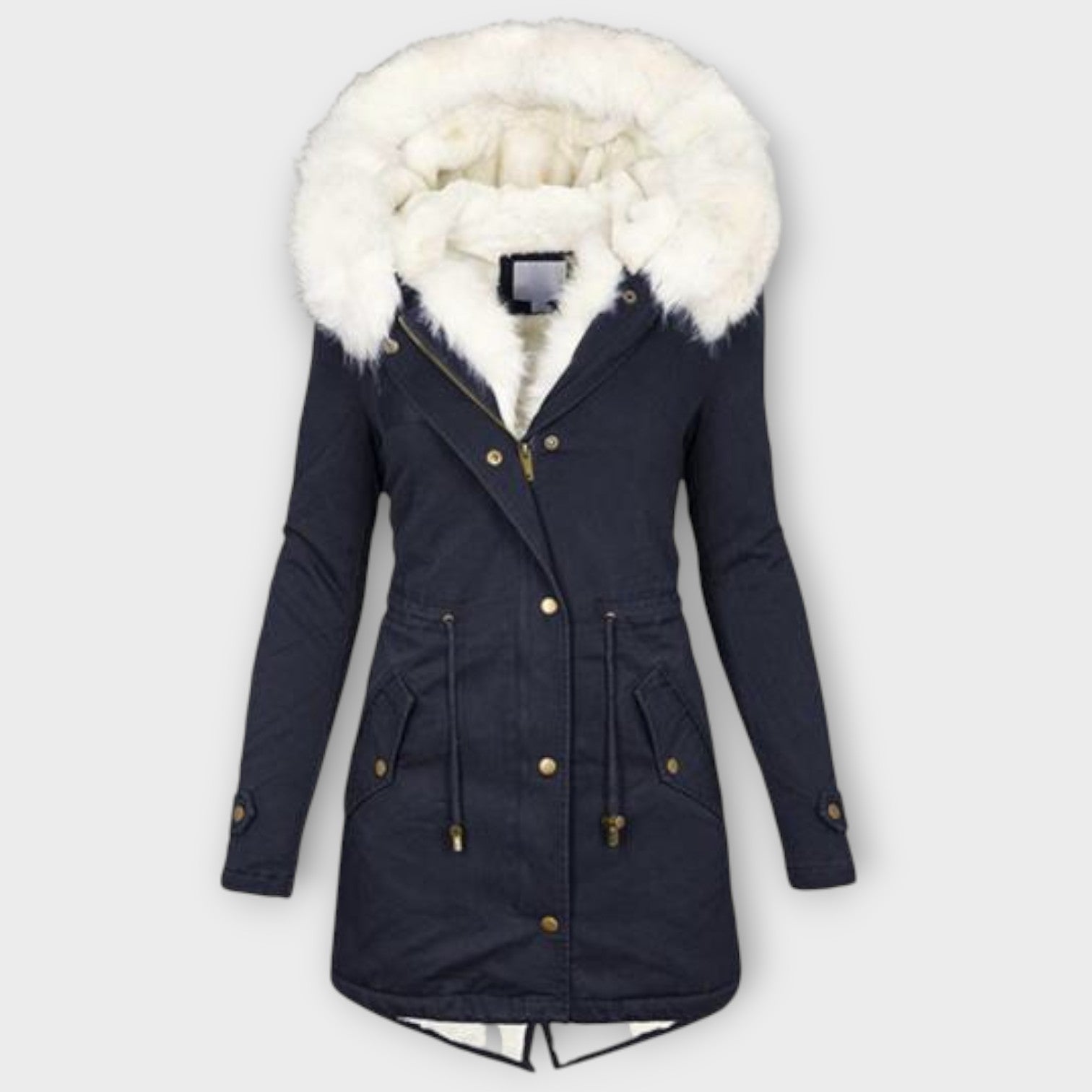 Cozy Faux-Fur Trim Winter Parka