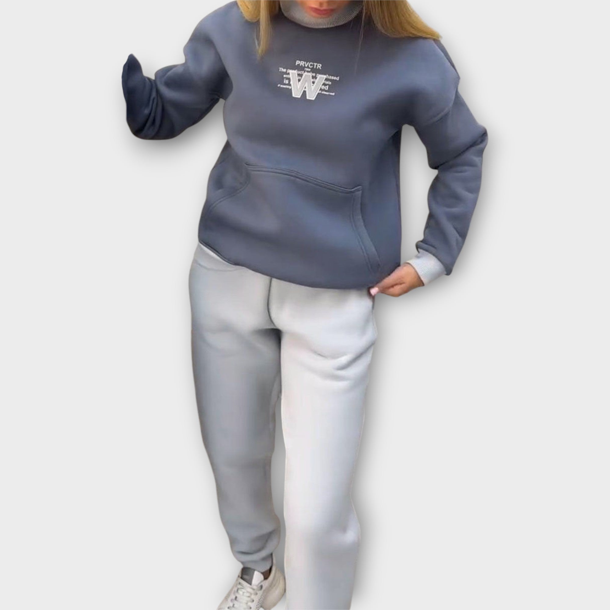 Cozy 3-Piece Winter Set – Turtleneck, Vest & Pants