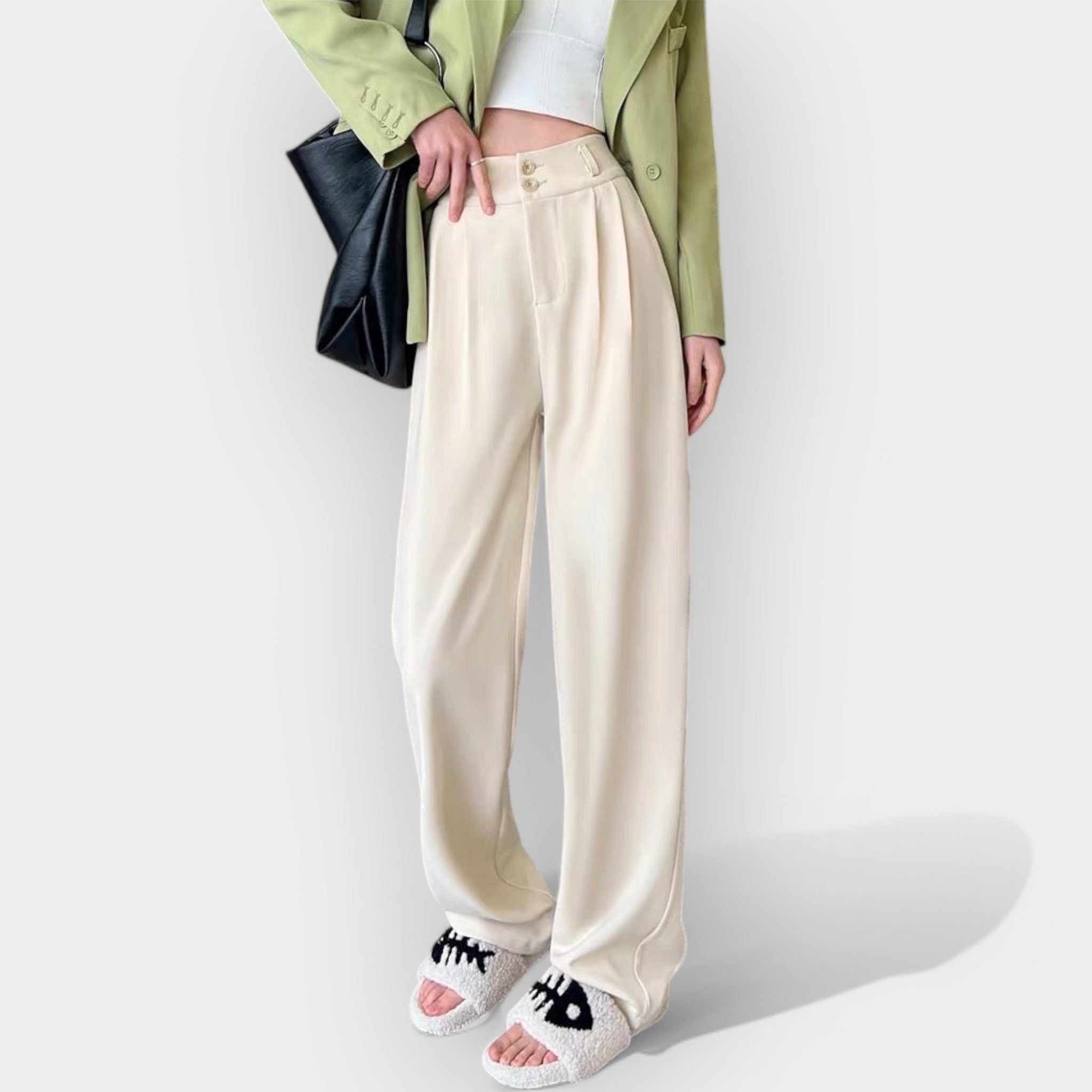 Wide Trousers in Korean Style