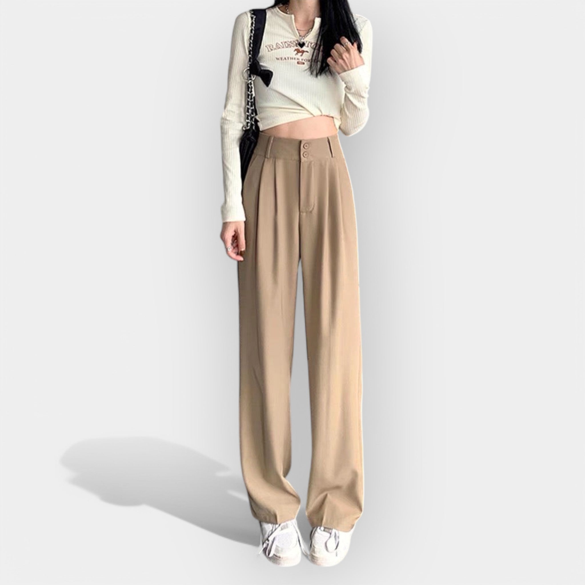 Wide Trousers in Korean Style