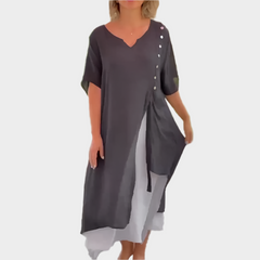 Classic Maxi Dress in a Solid Color