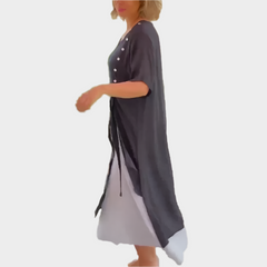 Classic Maxi Dress in a Solid Color