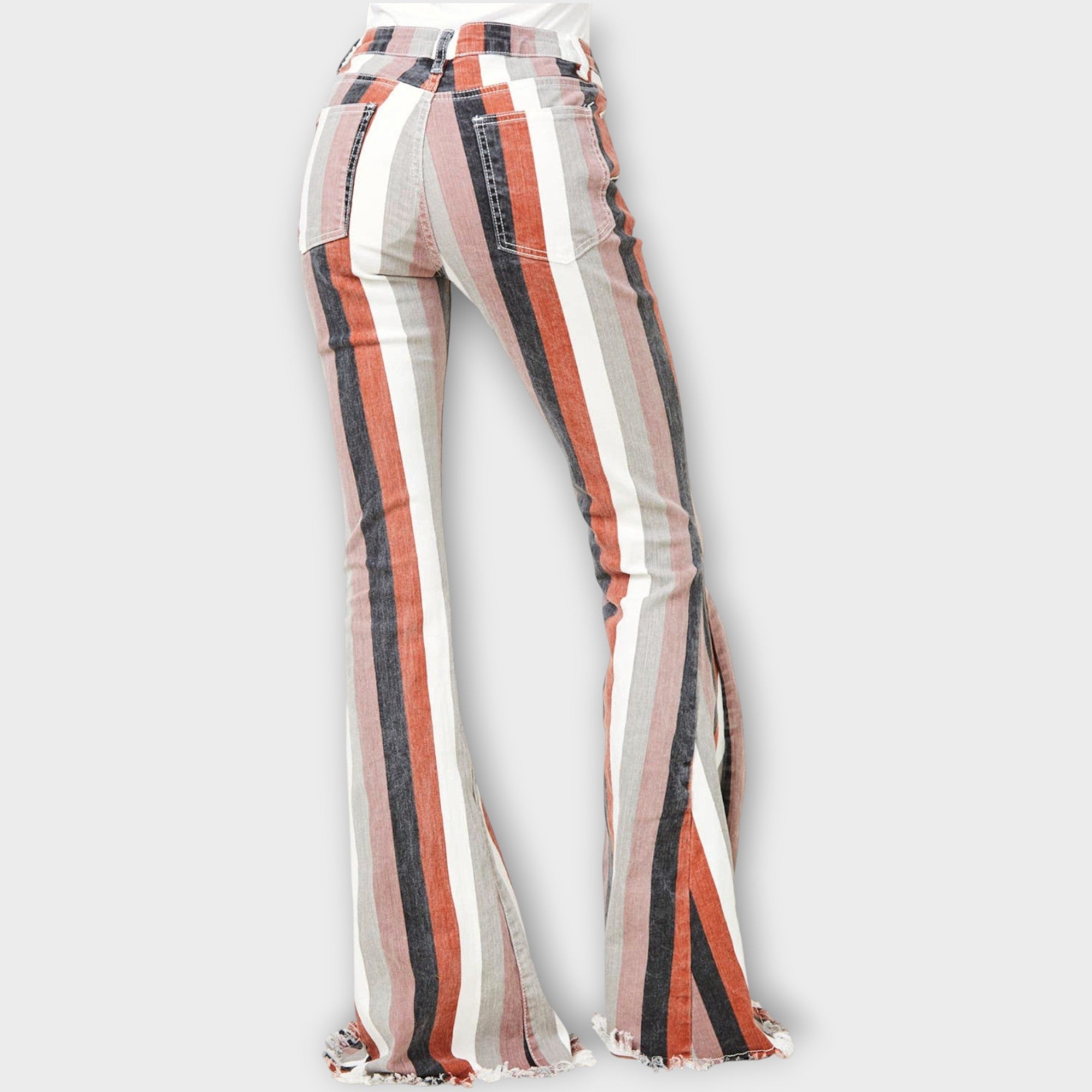 Rust Multi Color Jeans
