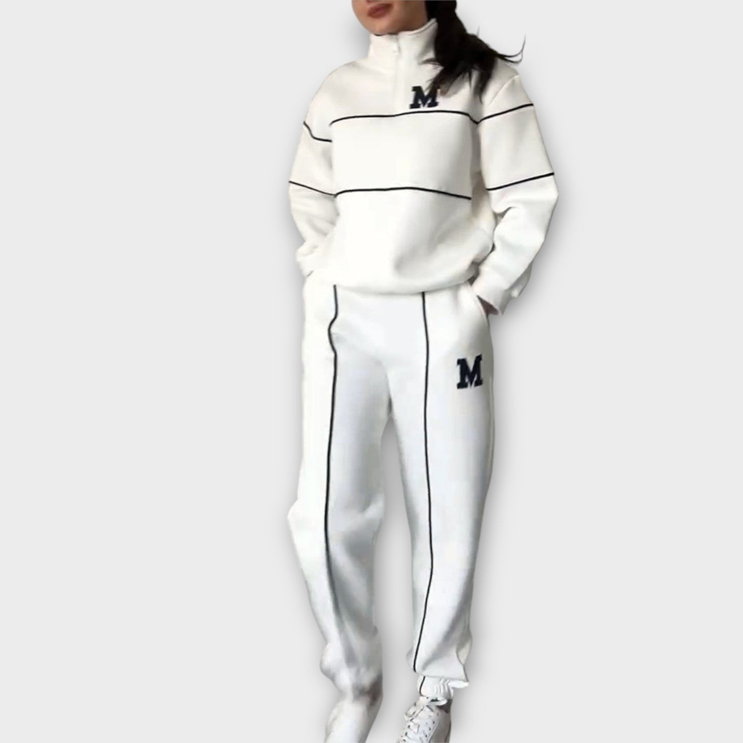Comfy Half-Zip Lounge Set