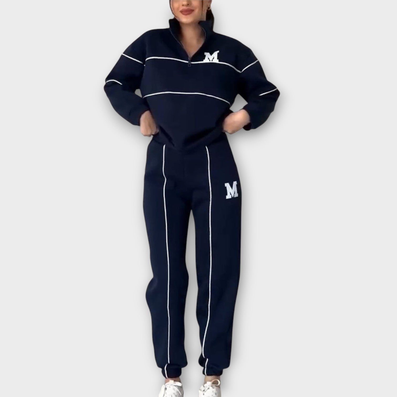 Comfy Half-Zip Lounge Set