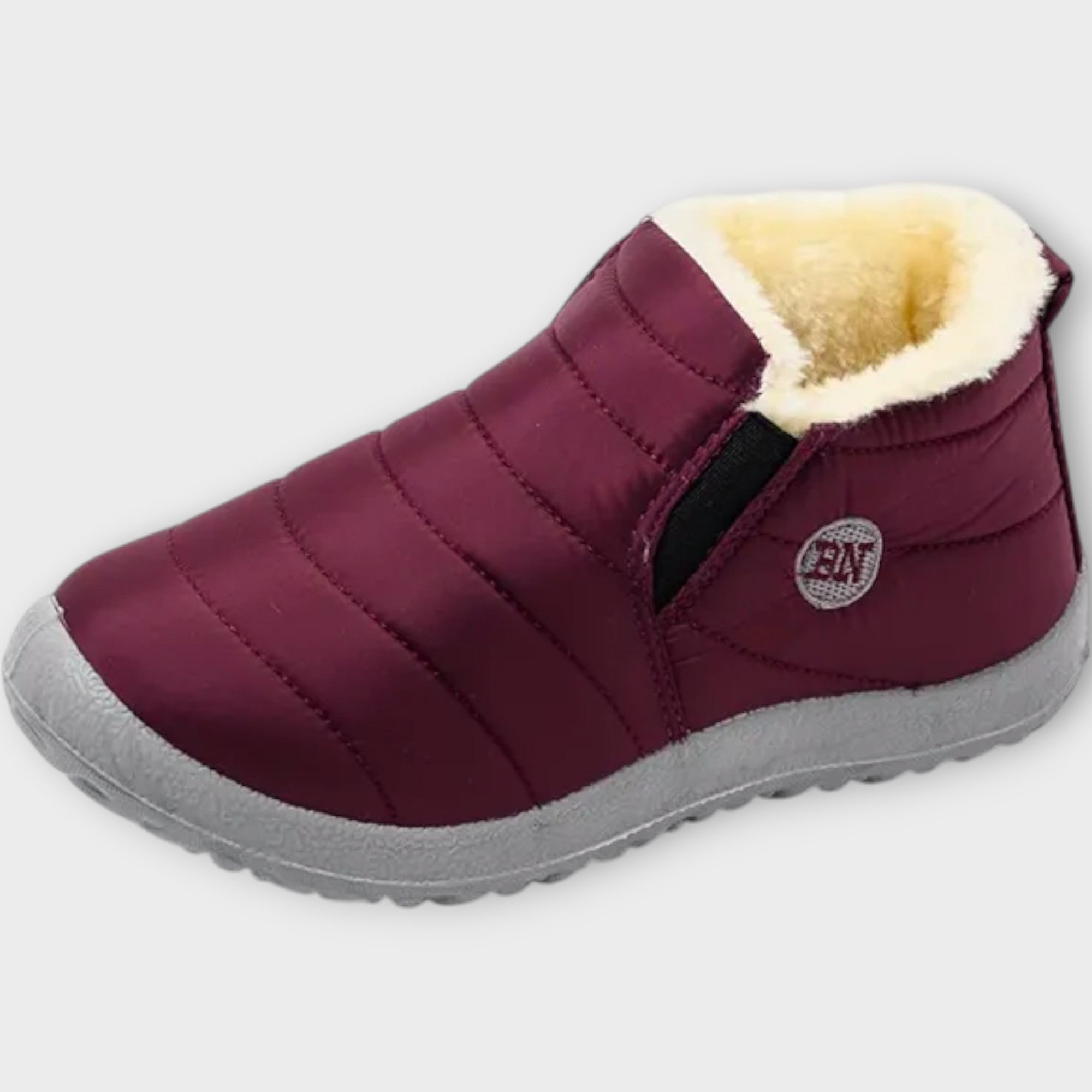 Warm Winter Slip-On Boots