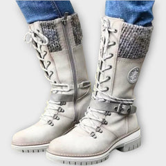 Insulated Winter Lace-Up Boots