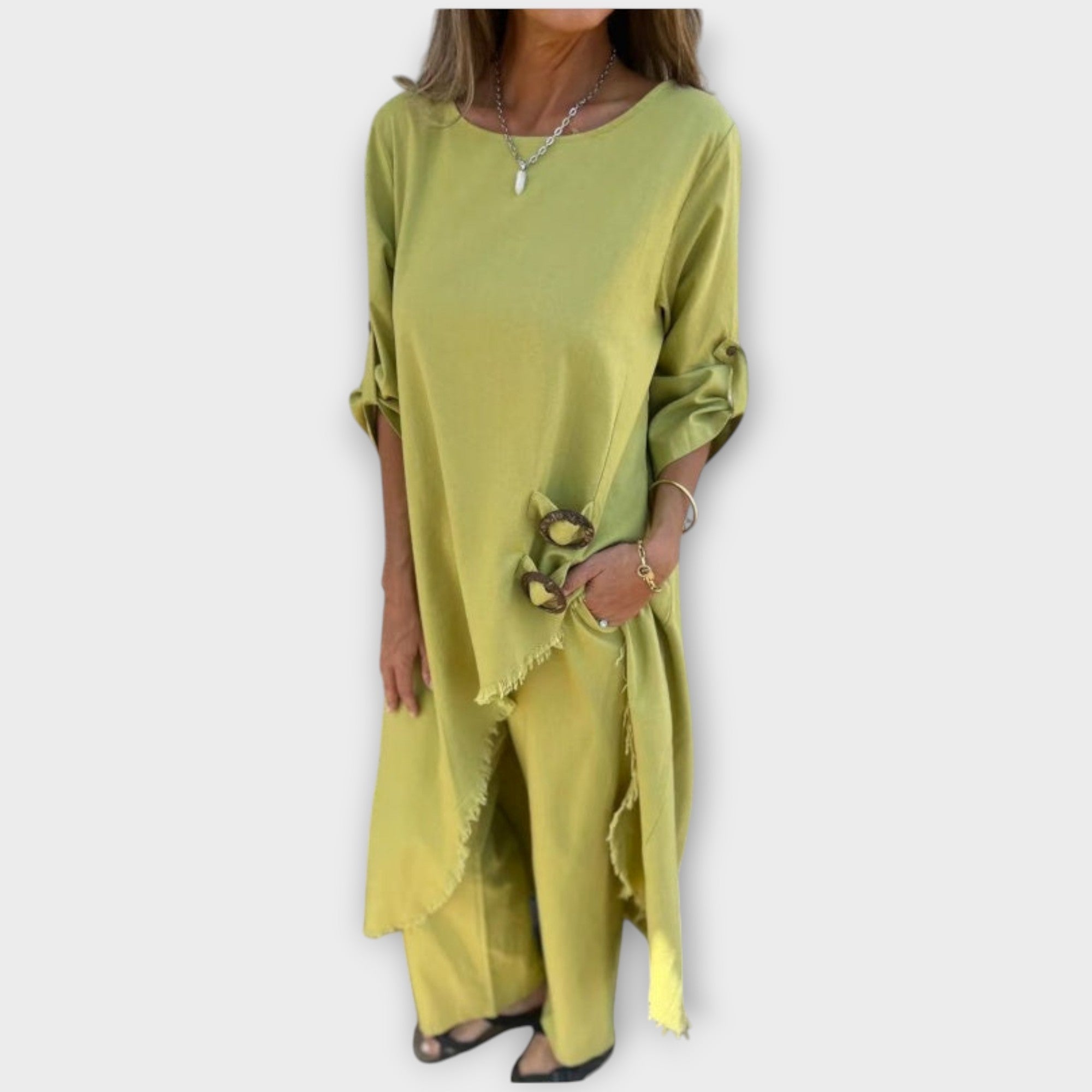 Relaxed Linen Two-Piece Set