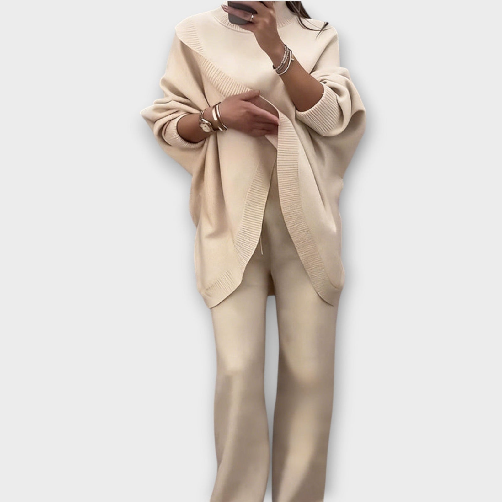 Relaxed Knit Lounge Set