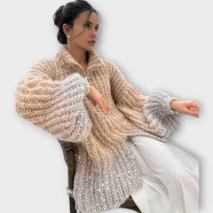 Chunky Knit Sequin Sweater